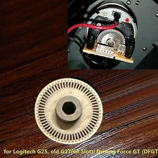 Pour Logitech G25 G27 Driving Force 60 Slot Steering Wheel Steel Optical Encoder