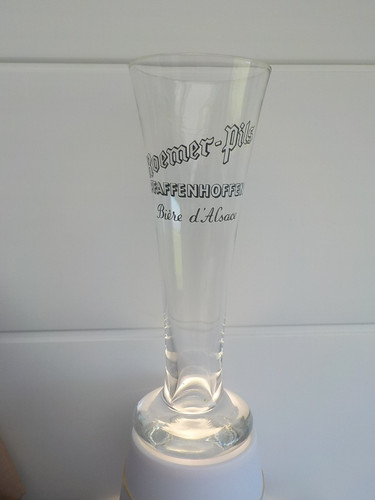 Verre pied boule biere - pied,