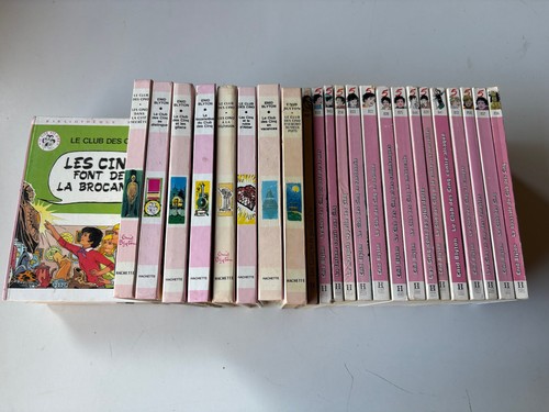 Lot livres club des - club, cinq