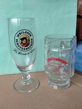 2 verre chope biére