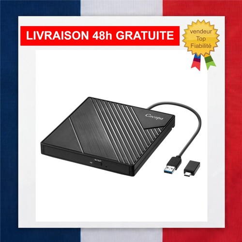 Cocopa lecteur dvd externe usb - dvd,