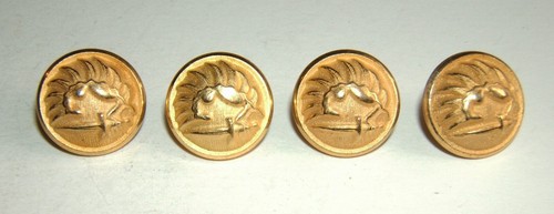 Lot boutons chasseurs - 4,