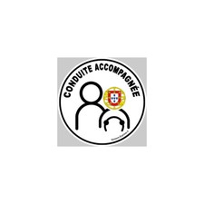 Autocollants : conduite accompagnee Portugal