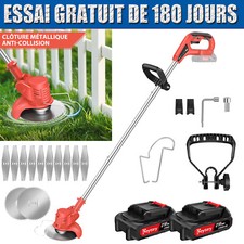 1800W Débroussailleuse Coupe Herbe Bordure Sans Fil + Batterie Pour Makita 21V