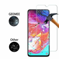 Lot Verre Trempé pour Samsung A70,Film Protection écran Dureté 9H