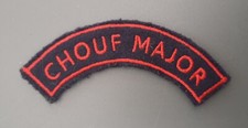 Patch SOUS MARIN SNA SNLE Banane CHOUF MAJOR Marine Nationale ORIGINAL
