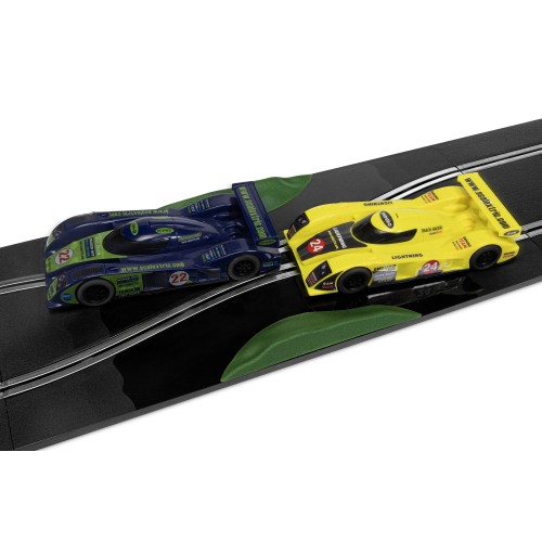 Scalextric skid chicane track - chicane,