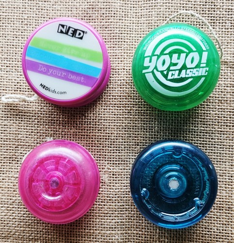 Toy yoyos pink - pink, green