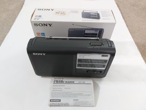 Sony icf am vintage - icf-38, fm/am