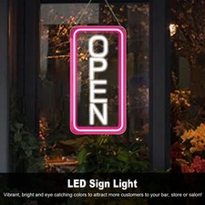 LED Neon Open Sign Dimmable