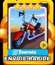 Tournée 1 X carte Set: (ROUTE