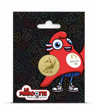 Médaille mascotte des - médaille, jeux