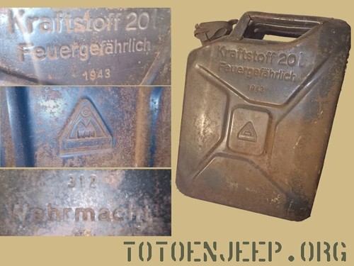 Jerrycan wh2 german allemand - german,