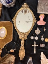 miroir face à main ancien