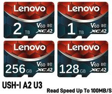 Carte Mémoire Micro SD 64, 128, 256, 512 Go 1, 2 To + Adaptateur Haute Capacité