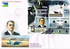 ENVELOPPE CONCORDE  BLOC DJIBOUTI 2007