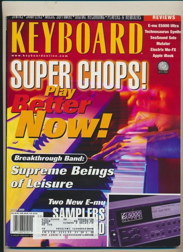 Keyboard magazine super - -,