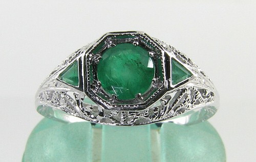 Bague art déco - or, 9