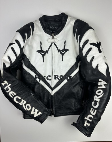 Blouson cuir moto the - cuir, crow