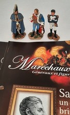 Lot De 3 Soldats En Plomb  HACHETTE Maréchaux D'empire N°66,65,64