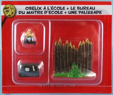 Asterix - Editions Hachette - Le Village - N°44 : Obélix à l'Ecole + le Bureau d