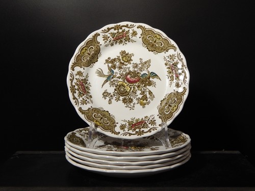Vintage set assiettes à - 6,