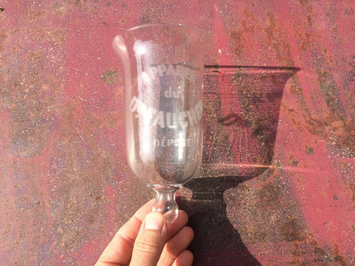 Cloche verre ancienne - en,