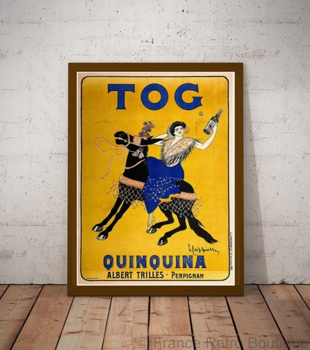 Poster affiche toq - toq, quinquina