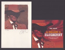 CD LA BALLADE DE BLUEBERRY . 1997 . CHAKIR . GIR / MOEBIUS TL 1000 EX. N&S .