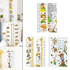 Toise murale pour enfants, stickers muraux, mesure, dessin animé, pour salon,