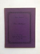 Louis SCUTENAIRE " Pour