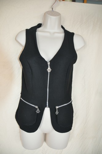 Junior fitted black - junior, vest