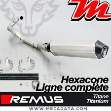 Ligne complète échappement Remus Titane Hexacone sans Cat. KTM 690 SMC R 2016