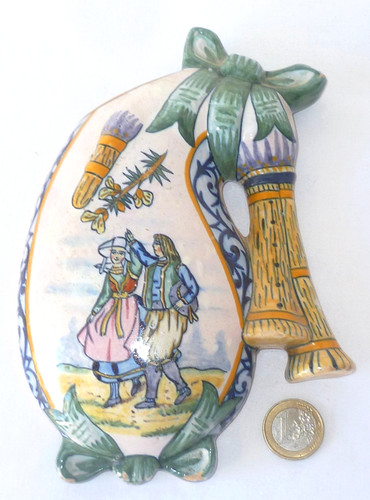 Ancien porte bouquet forme - en,