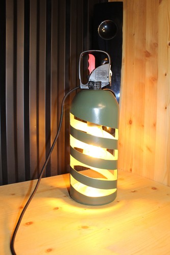 Lampe industrielle steampunk - industrielle,