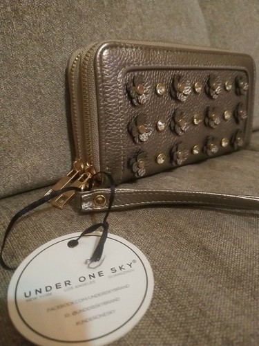 Nwt under one sky gold - sky, wallet