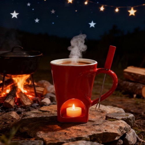 Mug fondue chocolat - à,