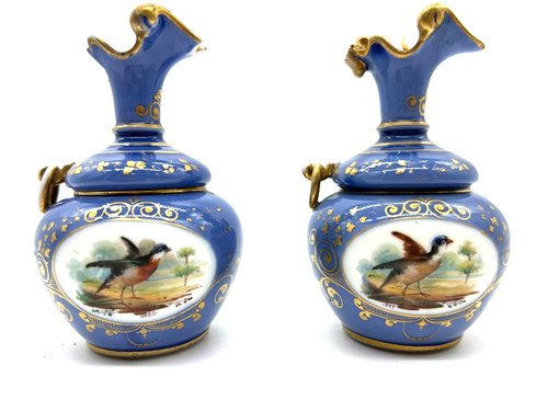 Pair french cobalt blue - french,
