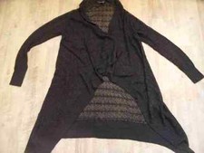Cardigan léger motif troué