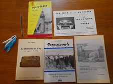 lot livre dentelle du puy en velay yssingeaux auvergne transcevenole monastier