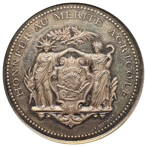 Médaille argent mérite - argent, "