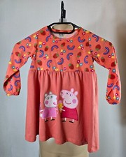 Robe Peppa Pig orange taille 2/3 ans