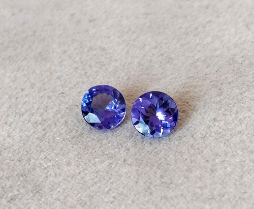 Boucles oreilles tanzanite - boucles,