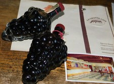 vintage BOUTEILLE RAISIN flacon 1964 VIN BOURGOGNE ALIGOTE grande cave VOUGEOT