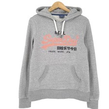Superdry Pull À Capuche Gris