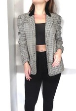Veste vintage pied-de-poule