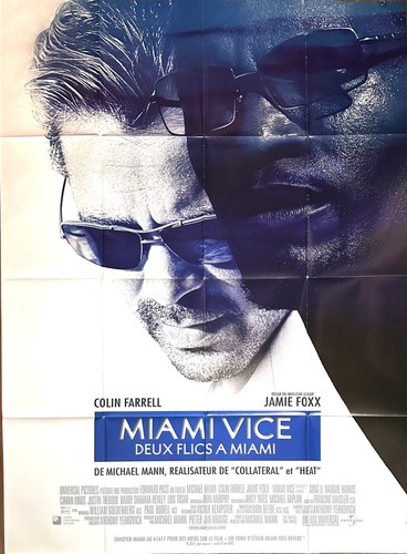 Affiche cinéma miami - vice,