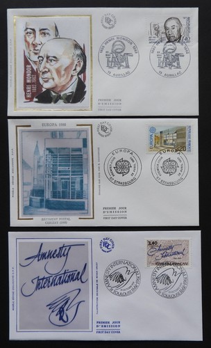 Lot enveloppes 1er - x3, jour