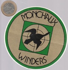 Autocollant. Chasse. MONCHAUX