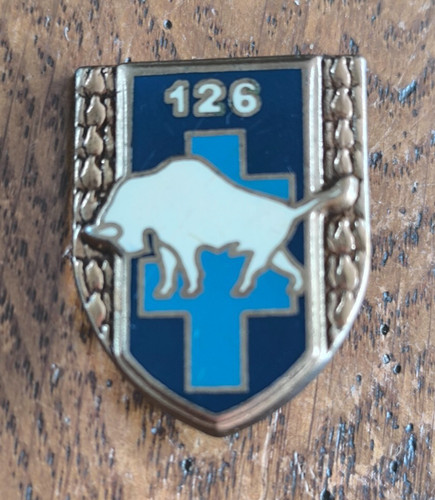 Insigne 126 régiment - ri,